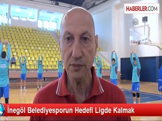 İnegöl Belediyesporun Hedefi Ligde Kalmak
