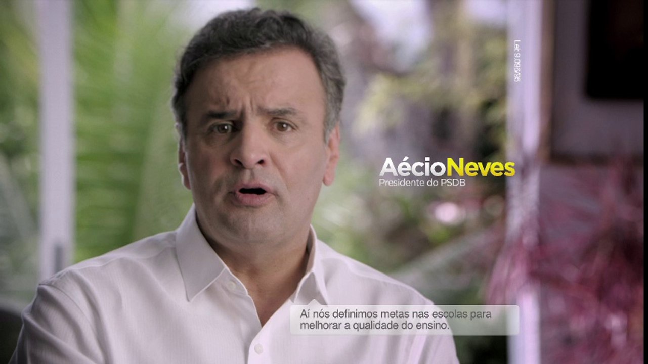 Aécio Neves ressalta os avanços na Educação de Minas Gerais