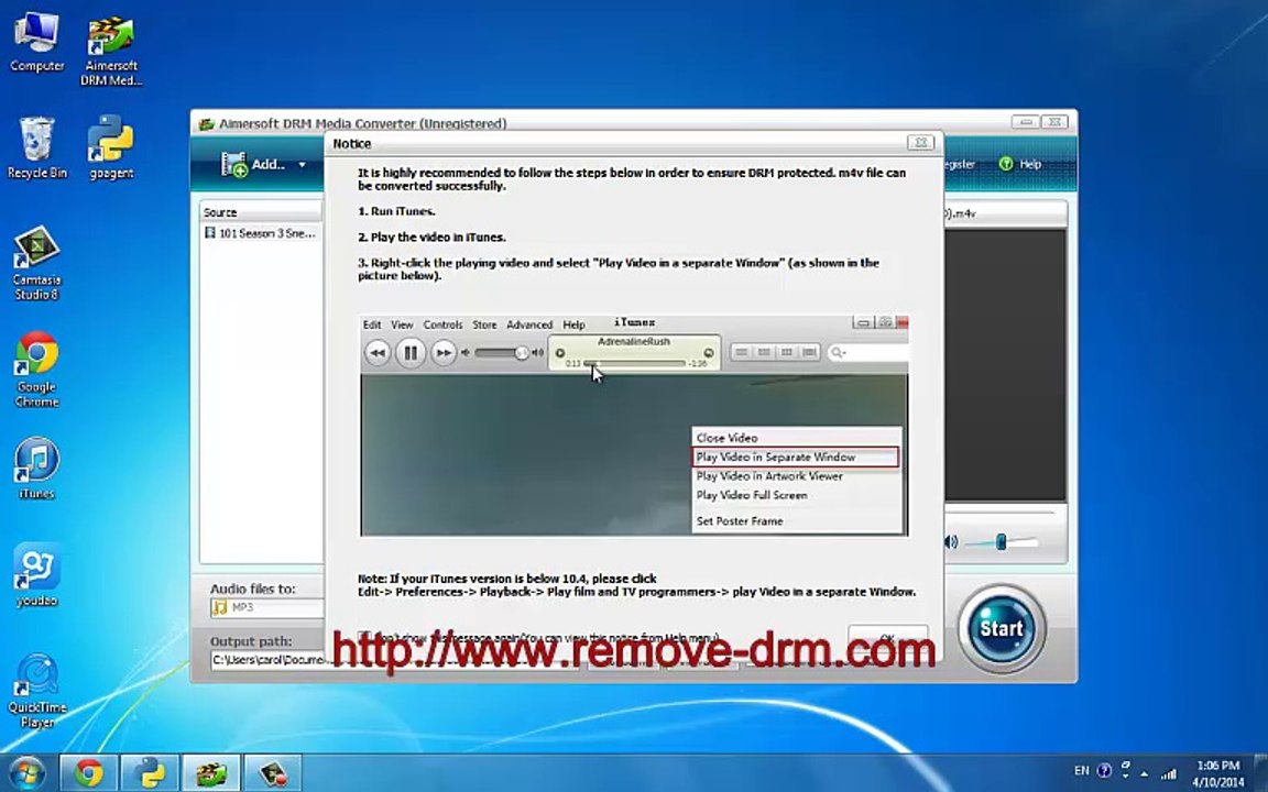 How to Convert iTunes DRM M4V Videos to AVI Format