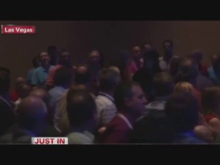 Hilary Clinton Shoe Thrown By Heckler