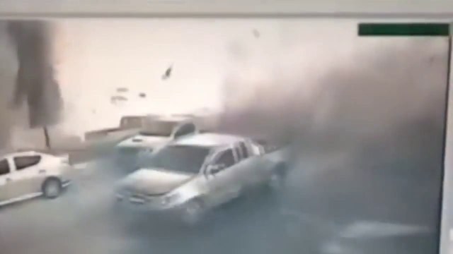 So violent footage of a Terrorist attacks in Thailand