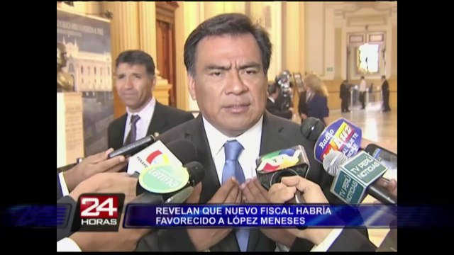 Carlos Ramos sería llamado al Congreso por presuntos vínculos con López Meneses