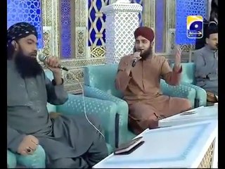 Shahe madina beautiful naat  by Ahmed raza qadri on Geo Tv