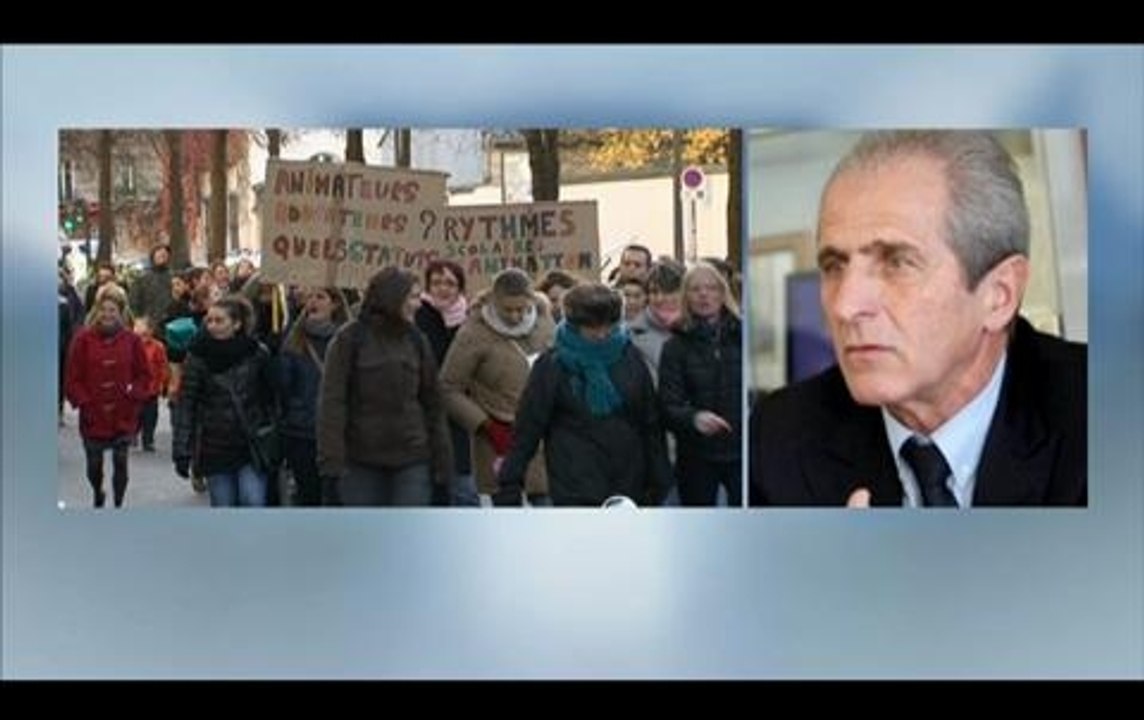 Rythmes scolaires : "on ne peut pas nous demander plus et nous donner moins", se défend Falco - 11/04