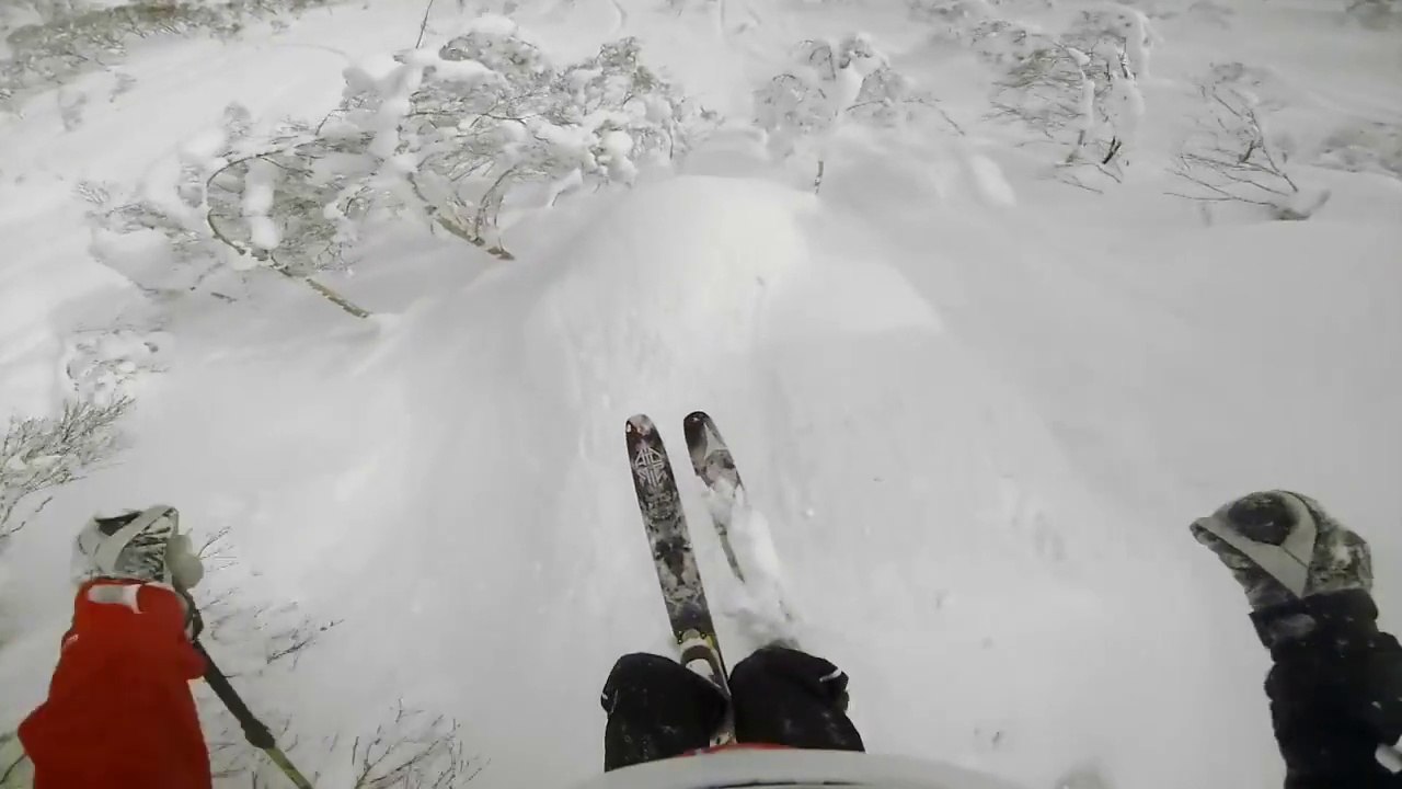 Rêve de Skieurs : poudreuse au japon filma à la GoPro!