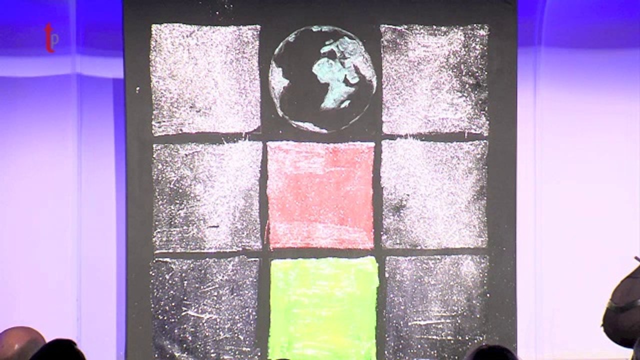 Peintre événementiel avec peinture UV