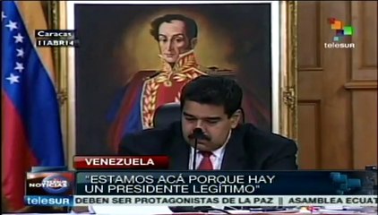 Didalco Bolívar reafirma legitimidad de Nicolás Maduro