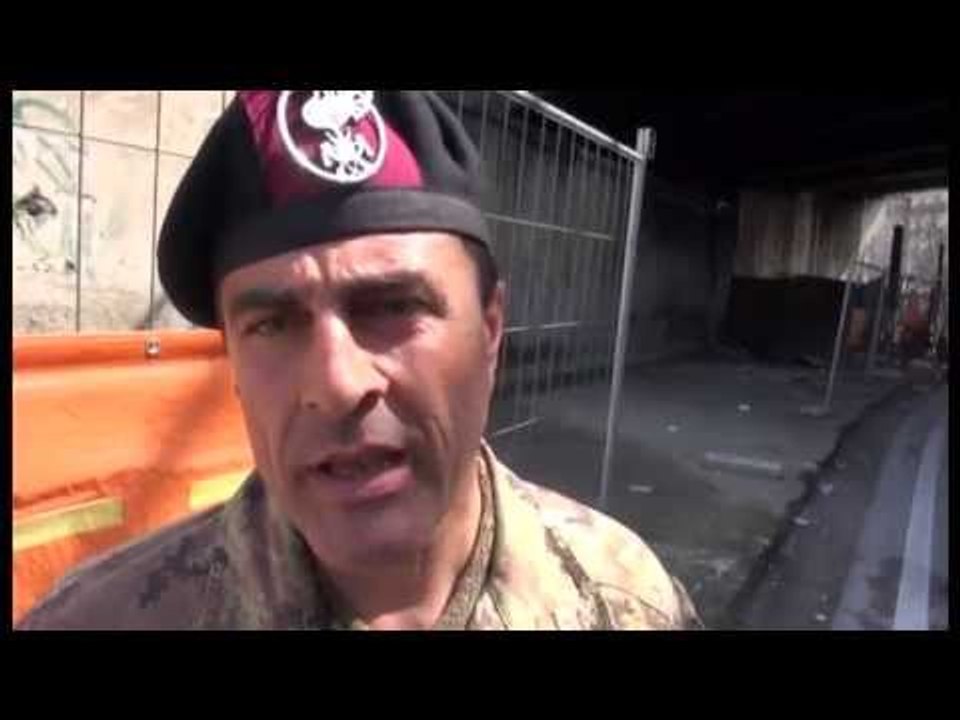Campania - 100 uomini dell'esercito sulla Terra dei Fuochi -1- (10.04.14)