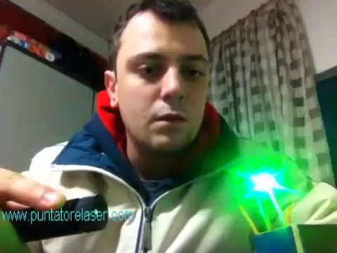 Puntatore laser verde 500mw 532nm potente puntatorelaser.com