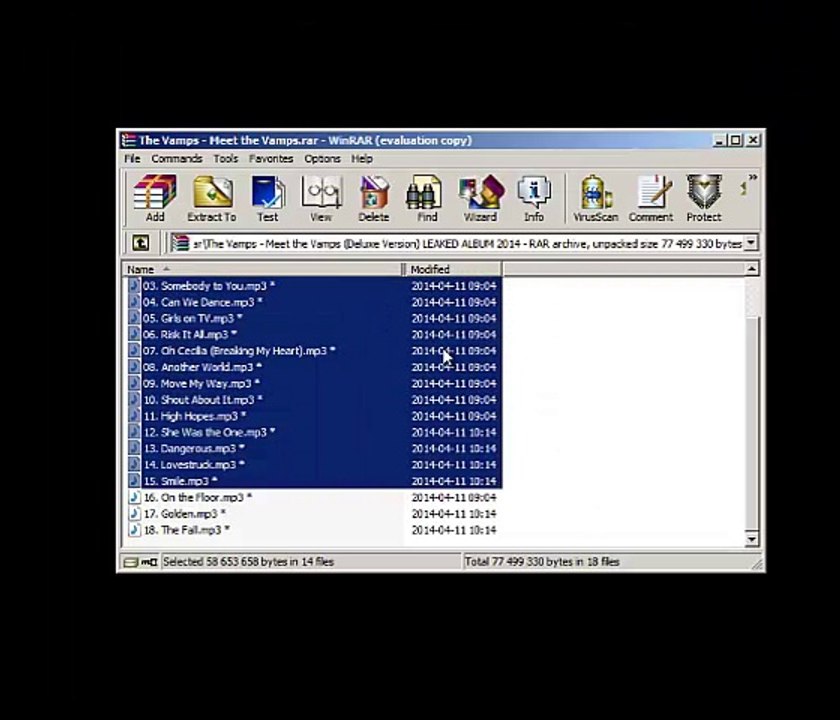 The Vamps - Meet the Vamps (Deluxe Version) LEAKED ALBUM 2014