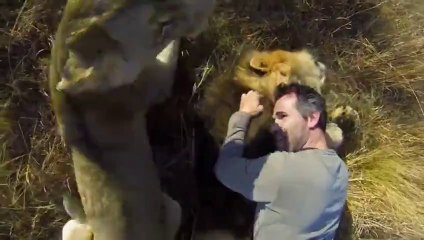 Aslanla Kanka Olan Adam