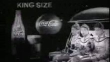 1959 Black and White Coca Cola Commercia
