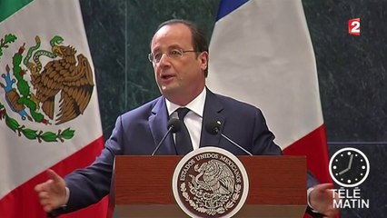 François Hollande "el corazon con el corazon" avec le Mexique