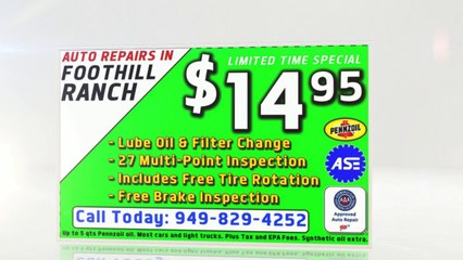 (949) 829-4262 - Auto Repair Lake Forest