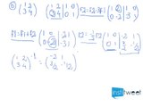 Calcular la inversa de una matriz usando el método de Gauss