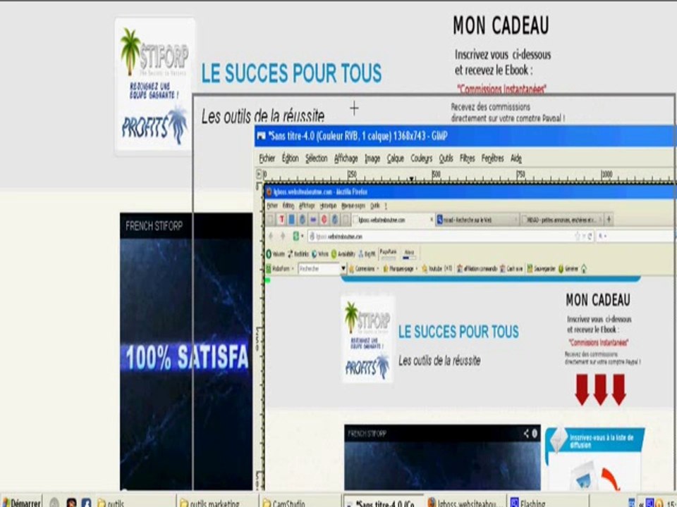 Persolayzed landing page créer un logo avec couleur de la page -part 1