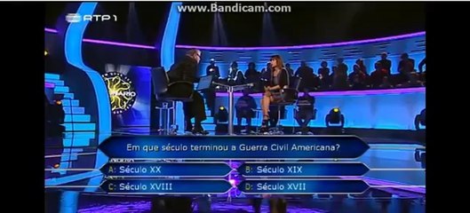Concorrente exige respeito pelo Benfica no "Quem Quer Ser Milionário?"