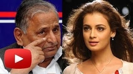 Dia Mirza ANGRY On Mulayam Singh Yadav Defending RAPIST !