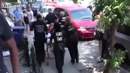 police women taking drugs and after that watch her condition.