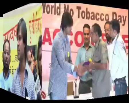 Vivek Oberoi Vinod Kambli urge people to quit tobacco