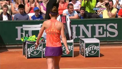 Halep Simona üçüncü turda María Teresa'yı saf dışı bıraktı