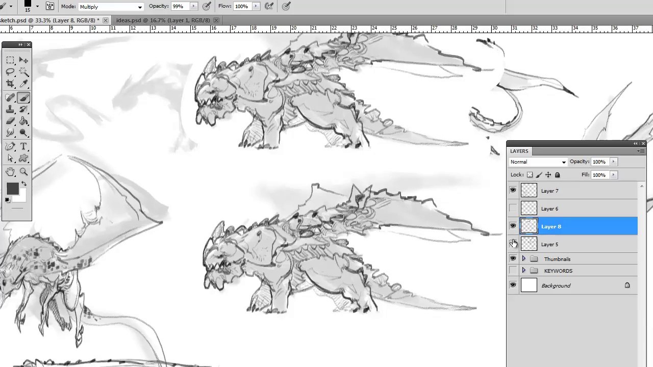 Create and Design a monster part 8