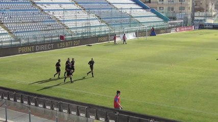 Η προθέρμανση των διαιτητών