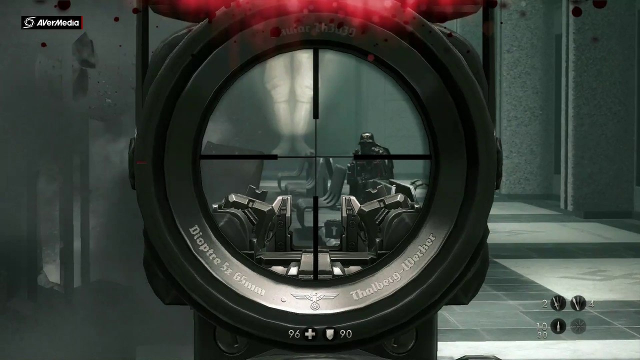 Wolfenstein  The New Order trophée Chargeur fusil à lunette +