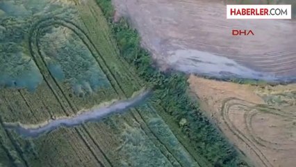 Fırtına Tekirdağ'da Ekili Alanlara Zarar Verdi