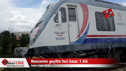 Hemzemin geçitte kaza: 1 ölü