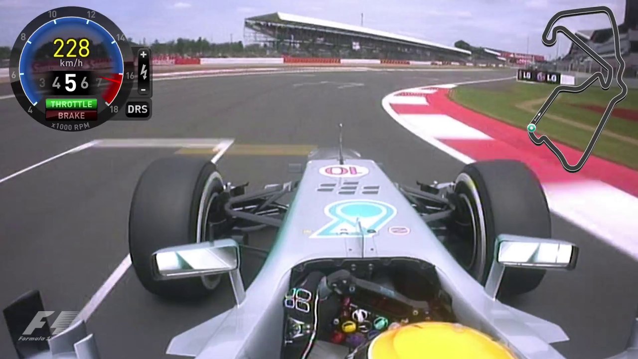 Lewis Hamilton-Onboard Lap Great 2013