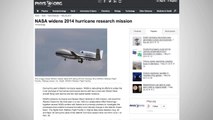 NASA's Unmanned Drones to Study Hurricanes