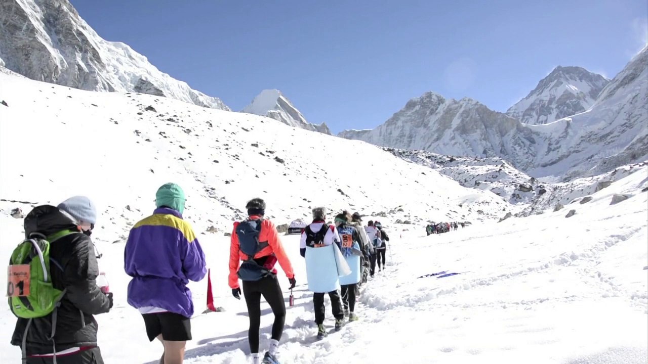 Marathon extrem am Mount Everest