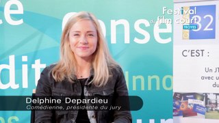 Festival du Film Court de Troyes - Interview Delphine Depardieu