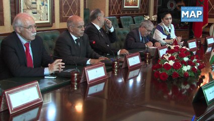 بيد الله يتباحث مع الأمين العام للجبهة الديمقراطية لتحرير فلسطين
