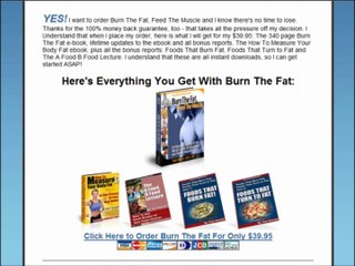 Tom Venuto's  Burn The Fat - Burn The Fat Review
