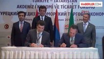 Zeybekçi Tataristan'la Ticaret Hacmini 10 Milyar Dolara Çıkarmayı Hedefliyoruz