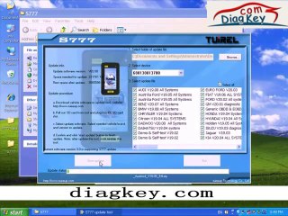 Tuirel S777 register and update operation steps