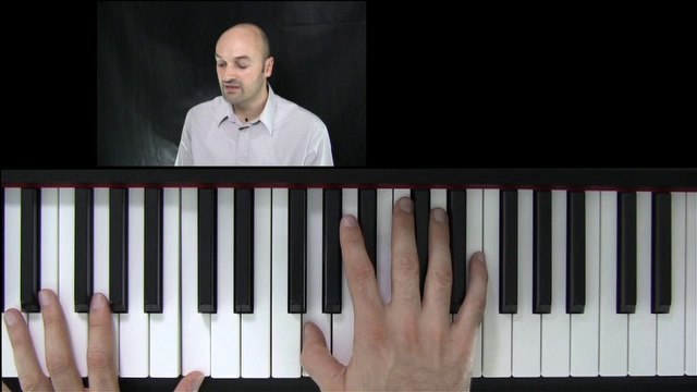 Klavier lernen - Amazing Grace am Klavier spielen lernen - freie Klavierbegleitung für Anfänger