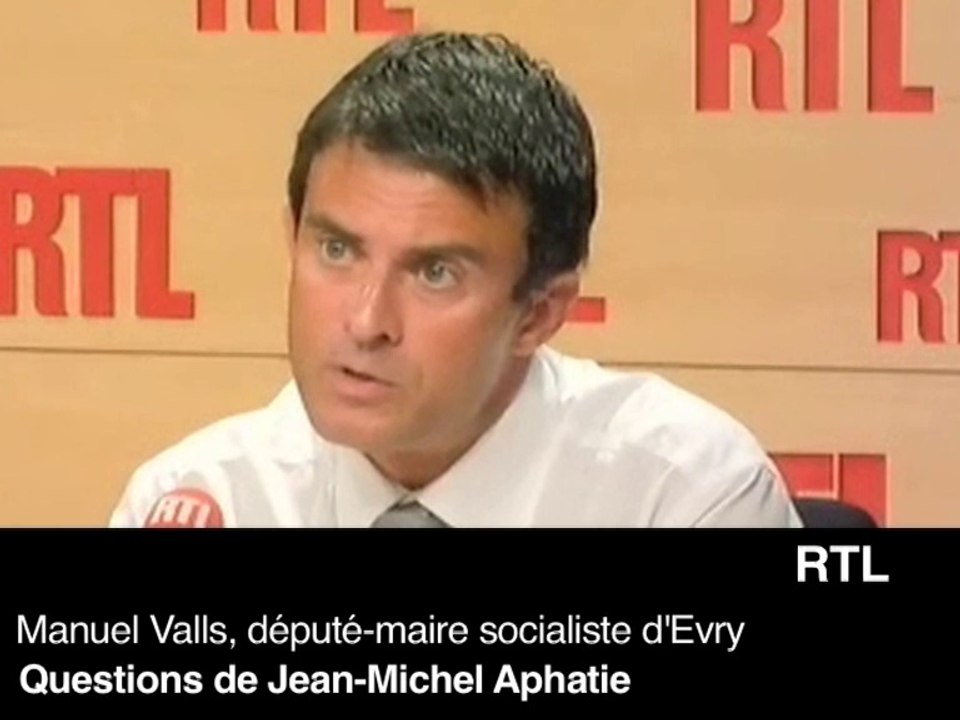 Valls: "Nicolas Sarkozy joue avec le feu"
