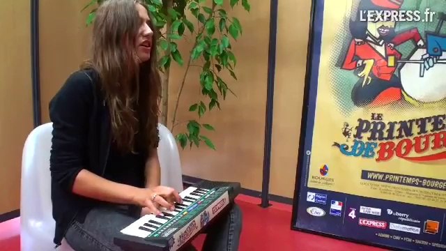 Izïa en Toy Session au Printemps de Bourges