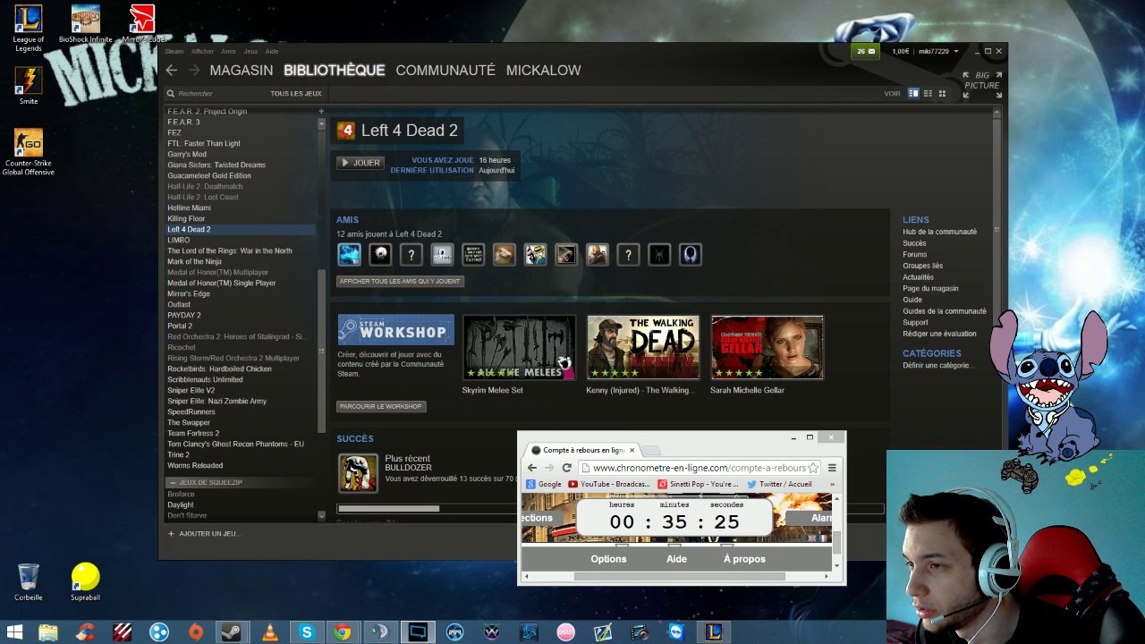 Live 24h Partie 5 Le Zombie en mode Zombie/La joie de finir !
