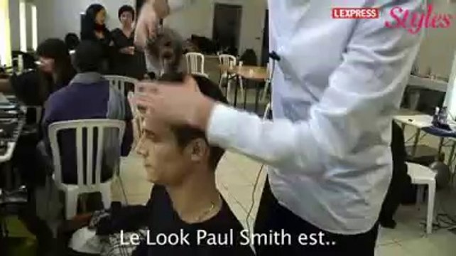 Dans les coulisses du défilé Paul Smith