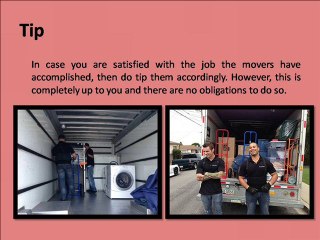 Why you need to care for movers you hire