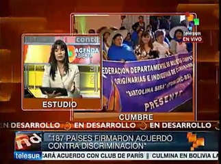 Apertura de mente del G77+China para impulsar participación de mujeres