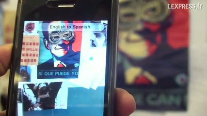 Test de l'application iPhone "WordLens"