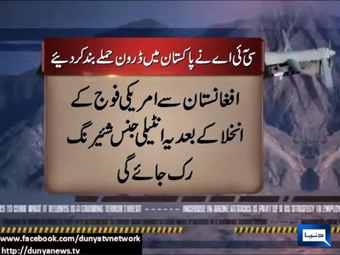 CIA winds down drone strikes program in Pakistan
