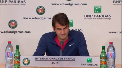 Roland Garros - Federer, tras ganar a Tursunov