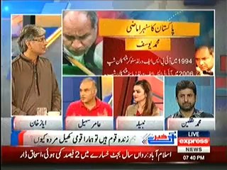 Khabar Se Agey (Kiya Khail Ke Maidaan Mein Hamara Shandar Maazi Khud Ko Hara Paega---) – 30th May 2014