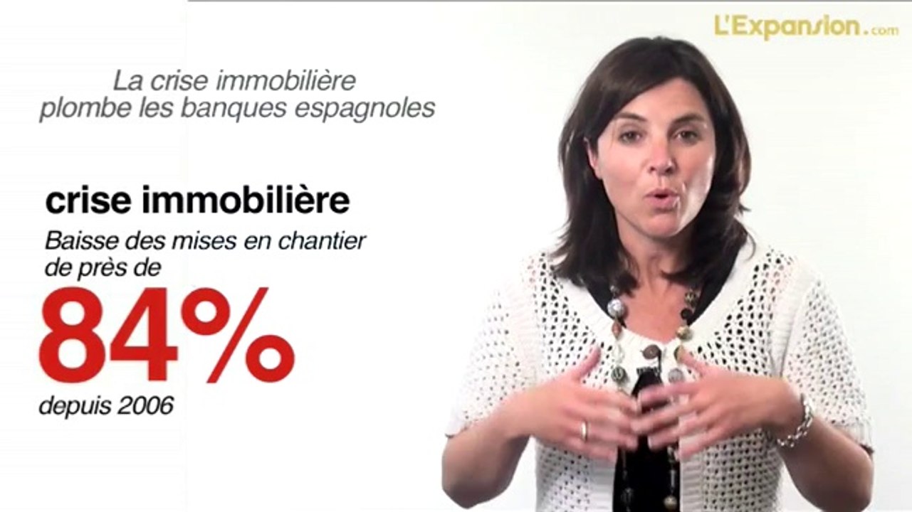Météo de l'économie : La crise immobilière plombe les banques espagnoles